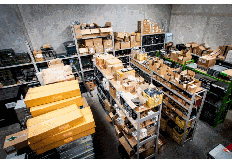 Our stocked warehouse